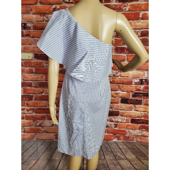 Bar III One Shoulder Dress Medium NWT - Picture 4 of 5